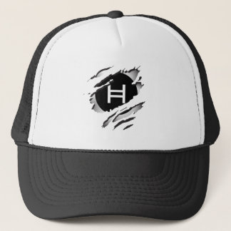 Hedera Torn Logo Reveal Image - Trucker Hat