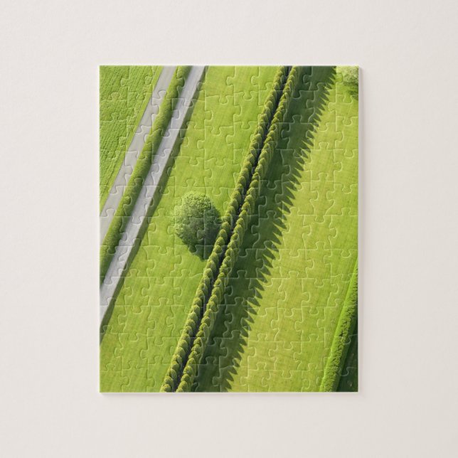 Hedge in The Hamptons Jigsaw Puzzle (Vertical)