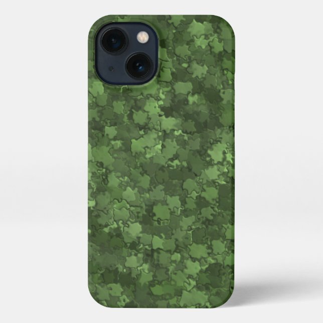 Hedge Leaf Camo iPhone Case (Back)