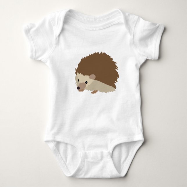 Hedgehog Baby Bodysuit (Front)