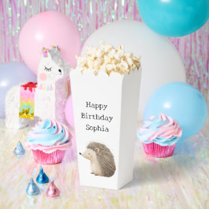 Hedgehog Birthday Favor Box