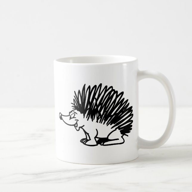 hedgehog coffee mug (Right)