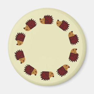 Hedgehog Crossing Magnet