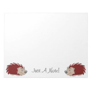 Hedgehog Design Notepad