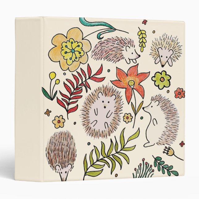 Hedgehog Field Binder (Front/Spine)