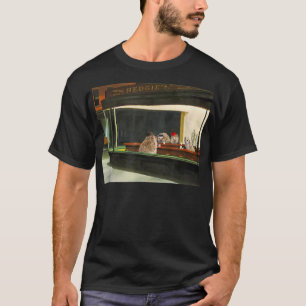 Hedgehog Fine Art Night Hogs funny Hedgehog Graphi T-Shirt