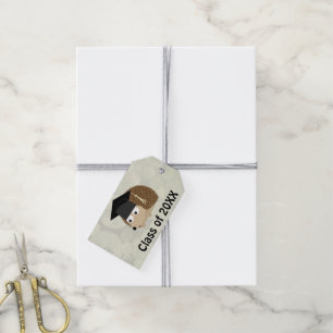 Hedgehog Graduation Gift Tags