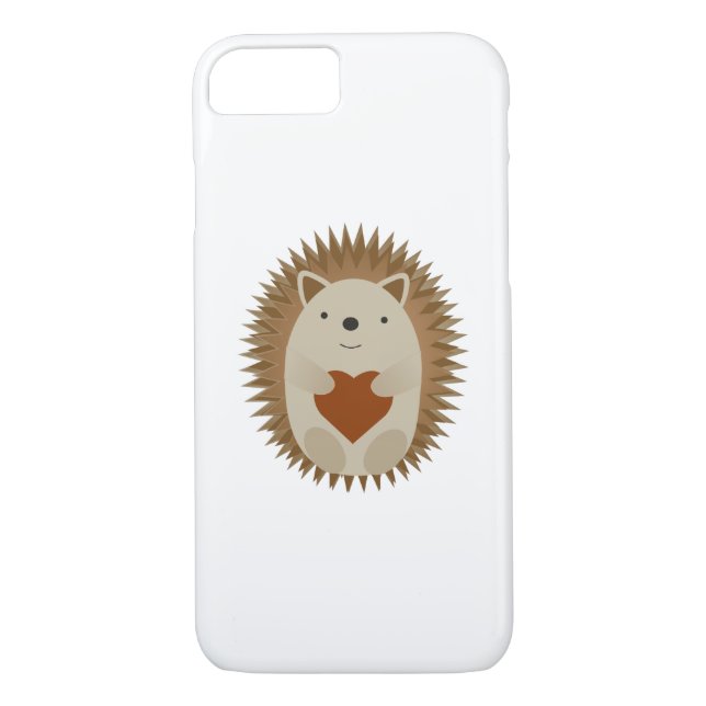 Hedgehog Heart Case-Mate iPhone Case (Back)