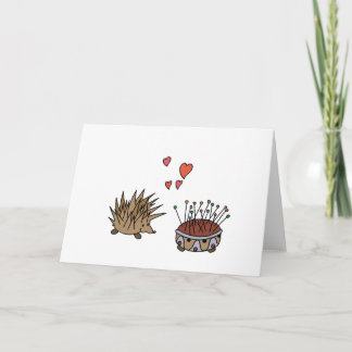 Hedgehog - hedgehog card
