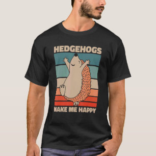 Hedgehog Hedgehogs Prickly Hoglet T-Shirt