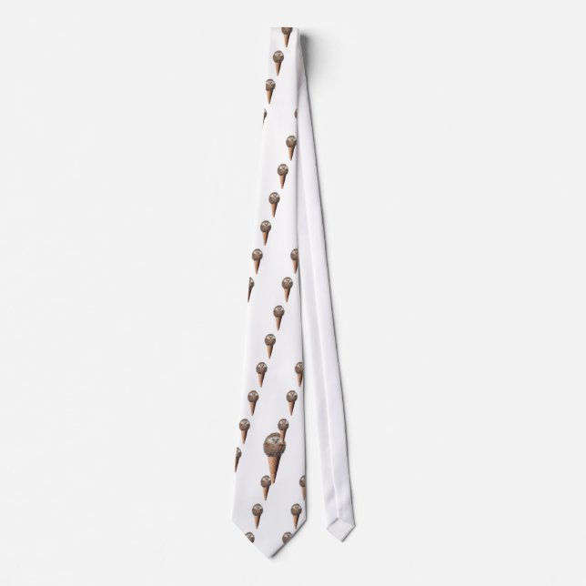Hedgehog Ice Cream Tie (Front)