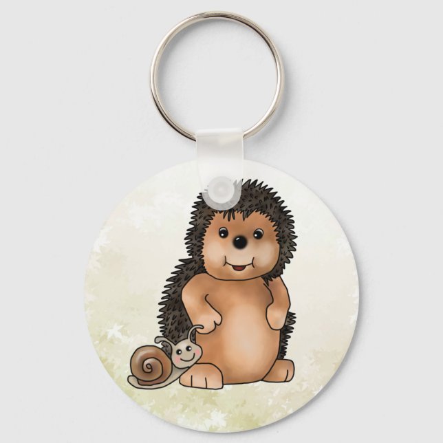 hedgehog keychain (Front)