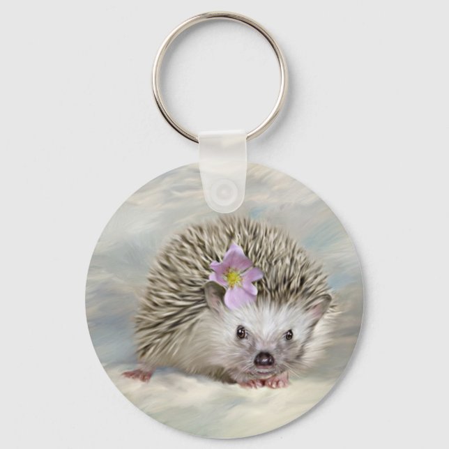 Hedgehog Keychain (Front)