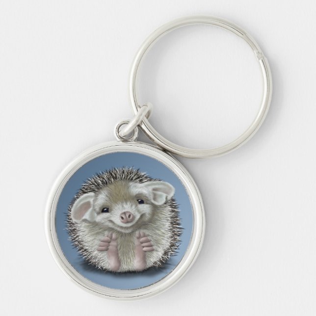 Hedgehog Keychain (Front)