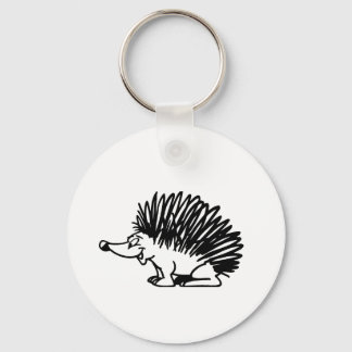 hedgehog keychain