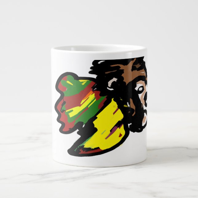 hedgehog large coffee mug (Front)