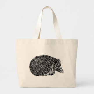 Hedgehog Large Tote Bag