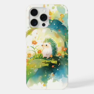 Hedgehog Leaf Hideaway iPhone 15 Pro Max Case