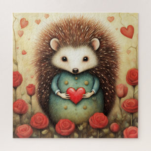 Hedgehog Love 2 Jigsaw Puzzle