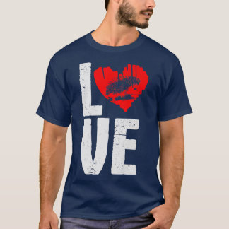 Hedgehog Love Autumn Animal Hedgehogs Forest T-Shirt