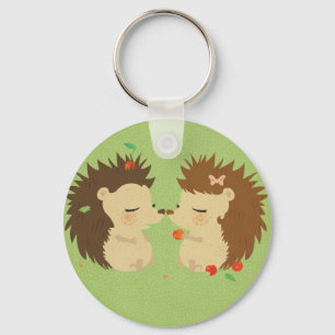 Hedgehog Love Keychan Keychain