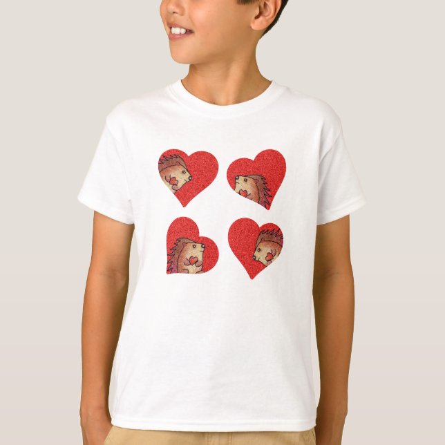 Hedgehog Love! T-Shirt (Front)