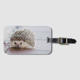 Hedgehog Luggage Tag
