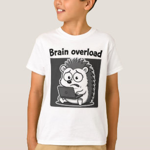 Hedgehog Meme Cartoon Funny  T-Shirt