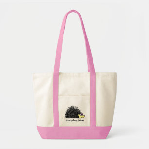 Hedgehog Mom Tote Bag