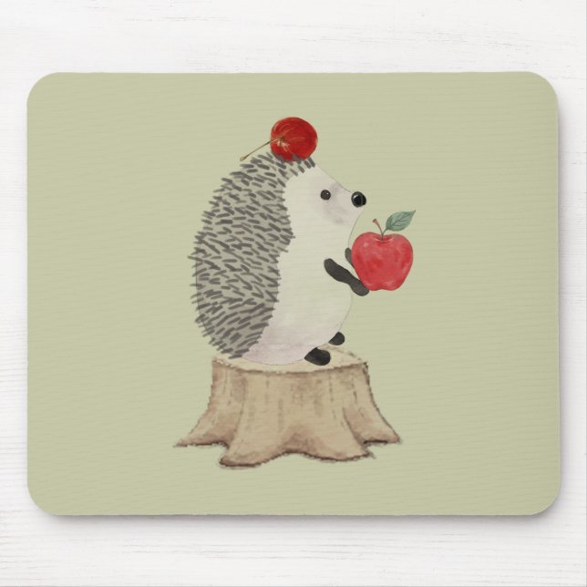 Hedgehog Mouse Pad (Front)