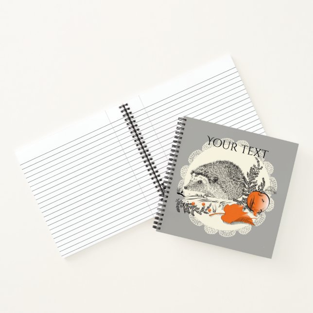 Hedgehog Notebook (Inside)
