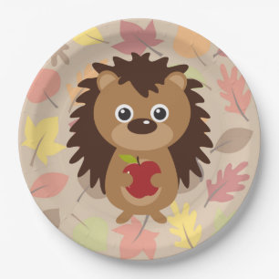 Hedgehog Paper Plate