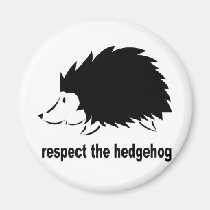 Hedgehog - Respect the Hedgehog Magnet