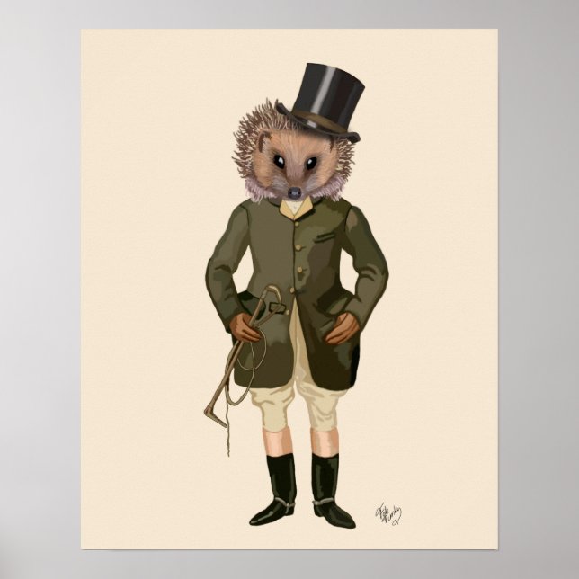 Hedgehog Rider Full Poster (Front)