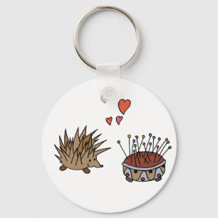 Hedgehog - sprocket wheel keychain