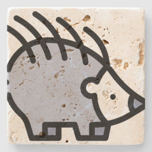 Hedgehog Stone Coaster