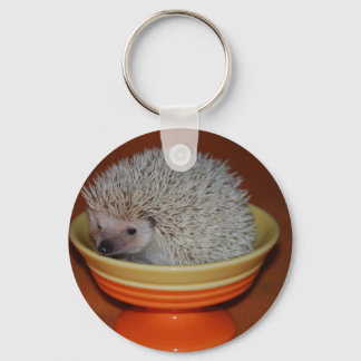 Hedgehog Sundae Keychain