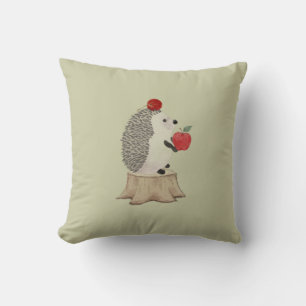 Hedgehog Throw Pillow