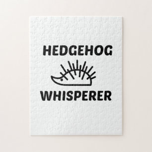 HEDGEHOG WHISPERER JIGSAW PUZZLE