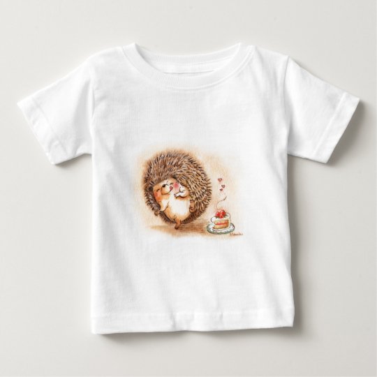 Hedgehog YUM! Baby T-Shirt