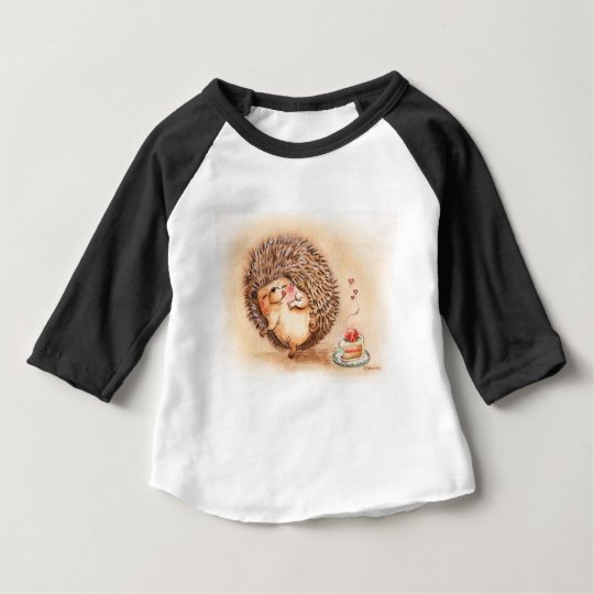 Hedgehog YUM! Baby T-Shirt
