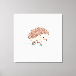 Hedgehog's Big Adventure Canvas Print