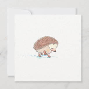 Hedgehog's Big Adventure Card