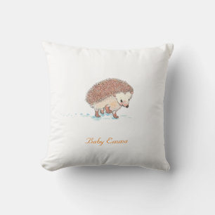 Hedgehog's Big Adventure Throw Pillow