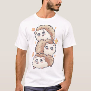 Hedgehogs Delight � Cute Animal Art T-Shirt