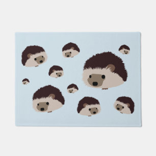 Hedgehogs - Door Mat