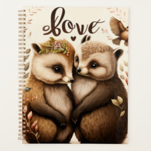  hedgehogs in love planner
