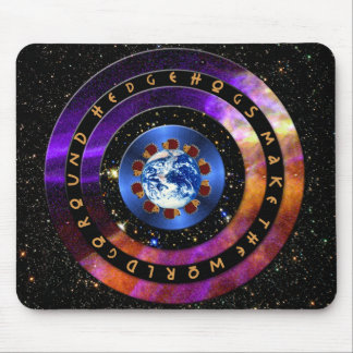 Hedgehogs Make The World Go Round! Mouse Pad