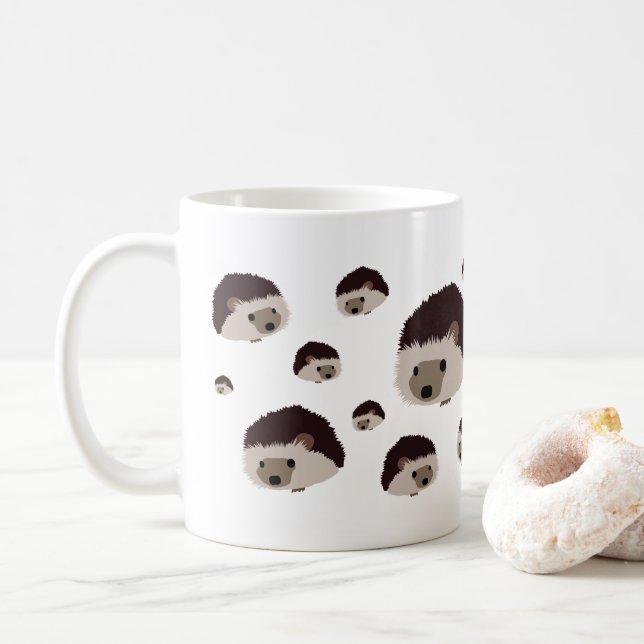 Hedgehogs Mug (With Donut)