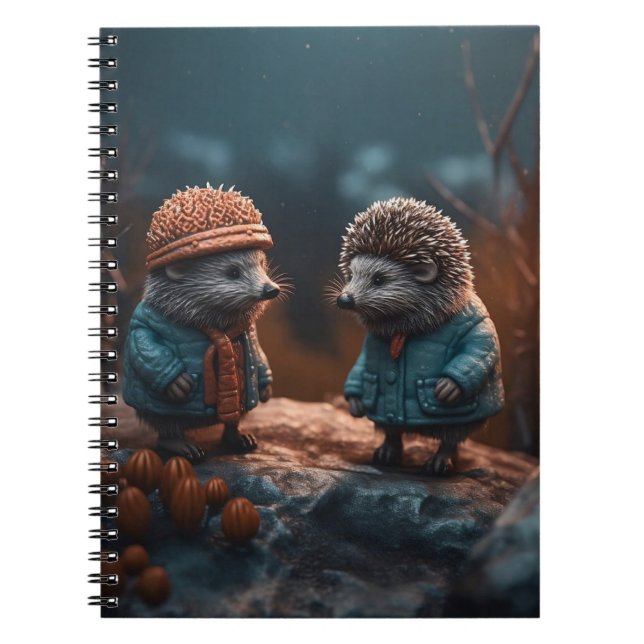 Hedgehogs Notebook (Front)